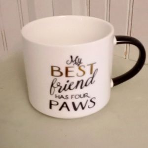 By Threshold, Porcelain best friend has four Paws mug